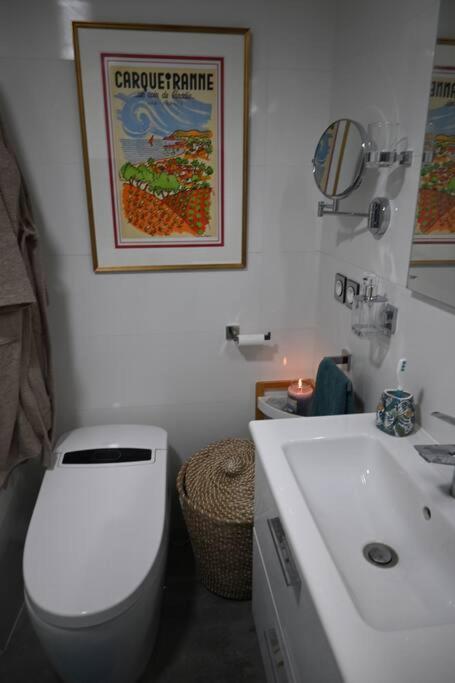Appartement Carqueiranne Le Port Luaran gambar